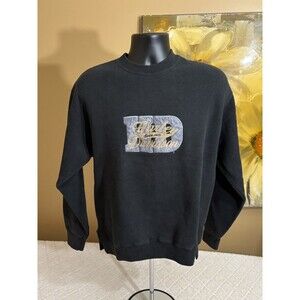 Vintage Lee Heavyweight Harley Davidson Embroidered Sweatshirt USA Made Size M